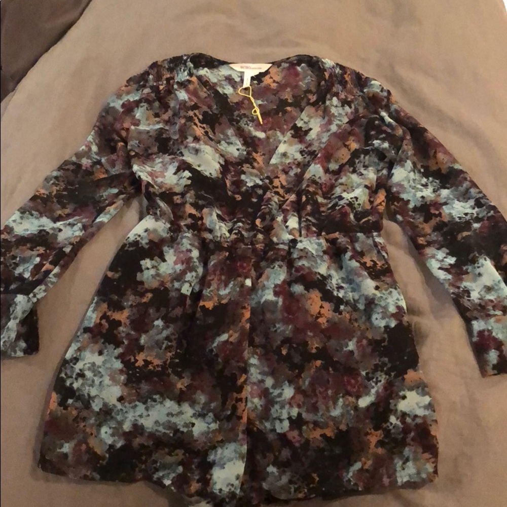 Bcbg generation long sleeve romper